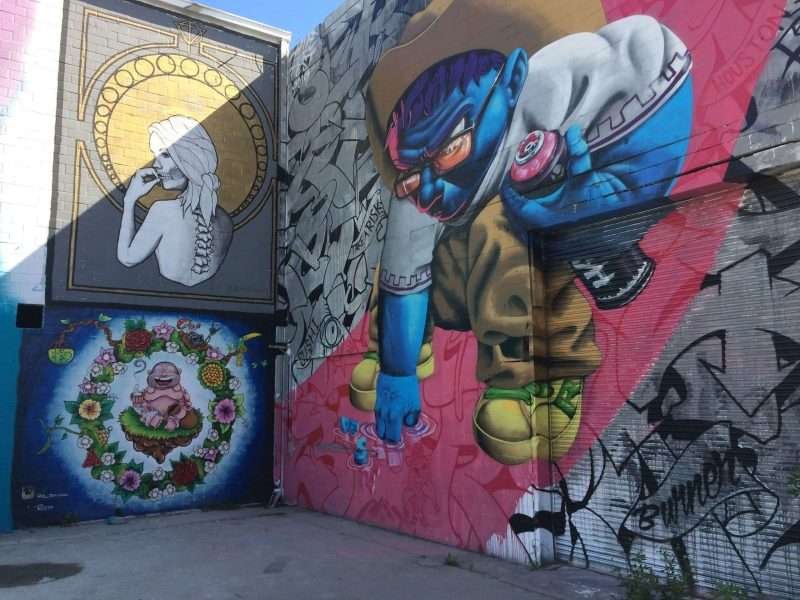 Houston Graffiti walls