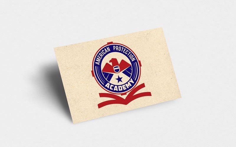 Brand identity for American Protection Academy in Houston, TX