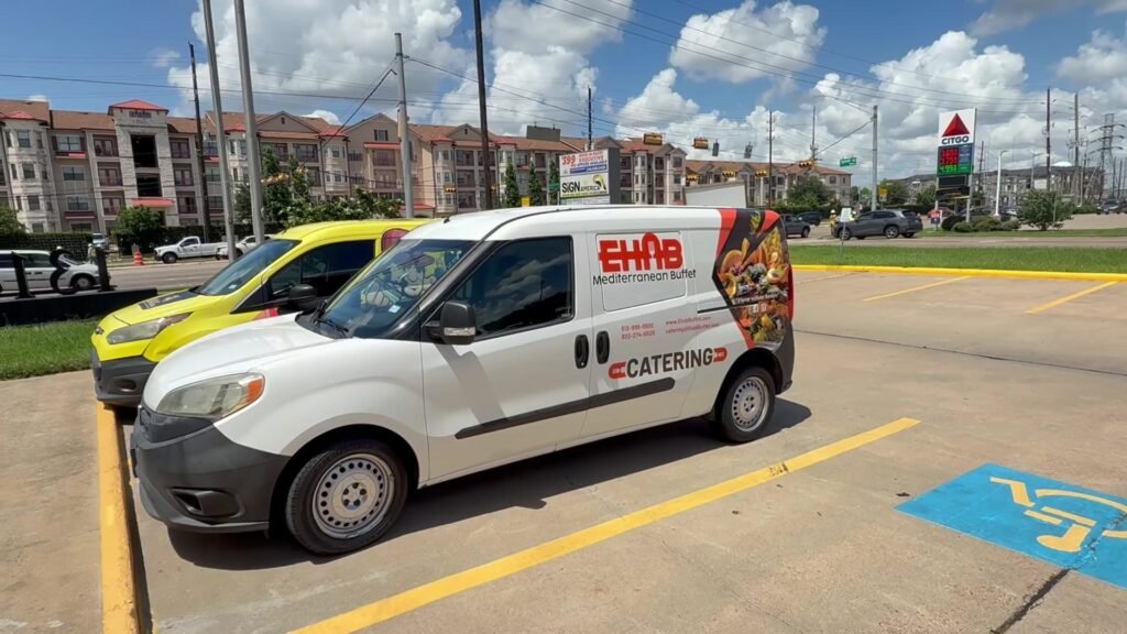 Catering Van Graphics Ehab Promaster City