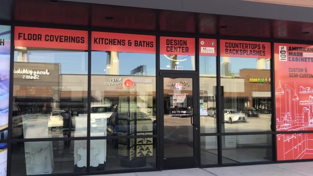 Storefront Window Graphics Design Center in Houston, TX