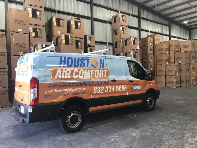 Van wrap for Houston Air Comfort in Houston, TX