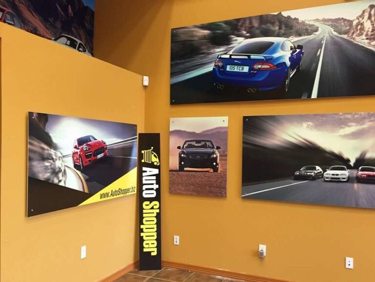 Auto Repair & Dealerships graphics by Sign of America in Houston